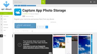 Capture App Photo Storage 3.2568.16 for ... - telenor digital capture