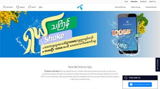 MyTelenor app | Telenor Myanmar