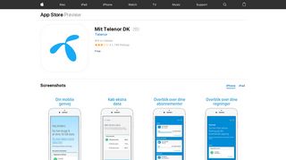 Mit Telenor DK on the App Store - iTunes - Apple