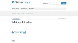 TelePayroll Review – 2019 Pricing, Features, Shortcomings