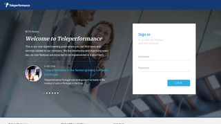 Log in | Teleperformance Portugal - Each Interaction Matters