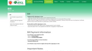 Bill - BTCL
