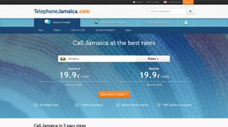 TelephoneJamaica: Call Jamaica or send mobile recharges