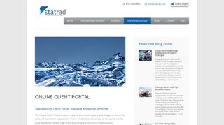 Online Client Portal - StatRad