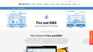 Workforce TeleStaff Scheduling Software for Fire and EMS | Kronos