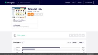 Telestial Inc. Reviews | Read Customer Service Reviews of www ...