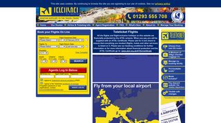 Teleticket Travel; low cost holidays and charter & scheduled flights