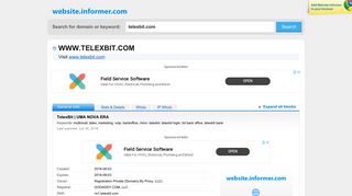 telexbit.com at WI. TelexBit | UMA NOVA ERA - Website Informer