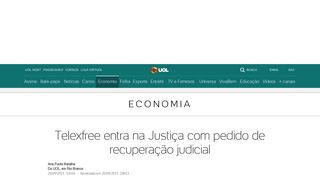 Telexfree entra na Justiça com pedido de recuperação judicial - 20/09 ...