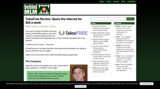 TelexFree Review: Spam the internet for $20 a week - BehindMLM