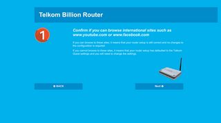 Router Reset - Telkom