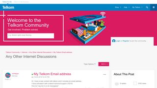 Solved: My Telkom Email address - Telkom Community - 14050