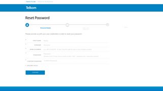 Reset Password - Login - Telkom