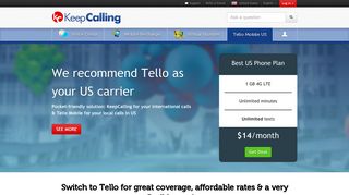 Tello Mobile - KeepCalling