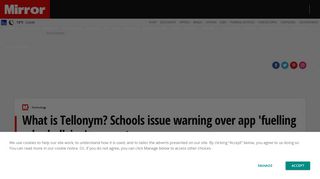 What is Tellonym? Schools issue warning over app 'fuelling ... - Mirror