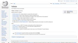 Telltale - Wikipedia