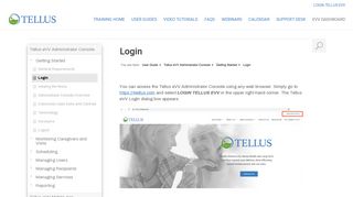 Login • Tellus, LLC