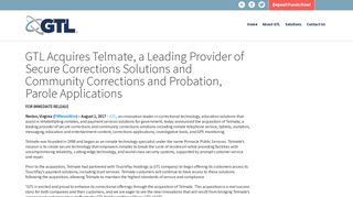 GTL Acquires Telmate | GTL
