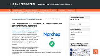 Marchex Acquisition of Telmetrics Accelerates Evolution of ...