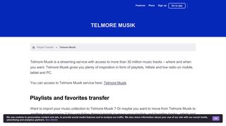 Telmore Musik | All our tutorials to manage your playlists and favorites ...