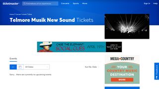 Telmore Musik New Sound Tickets - Ticketmaster