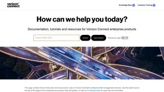 Help Portal | Verizon Connect Enterprise