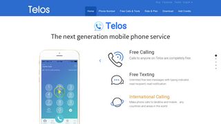 Telos-Free Phone Numbers, Unlimited Calls & Texts