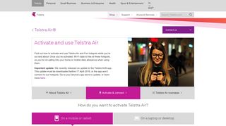 Telstra Air - Using Telstra Air- Telstra Wifi Network