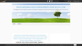 Login Telstra BigPond Email – Bigpond Email Login ...