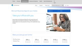 Telstra - Small business - Microsoft Business Apps for your mobile