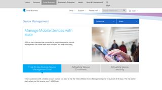 Telstra Business - Mobile Device Management