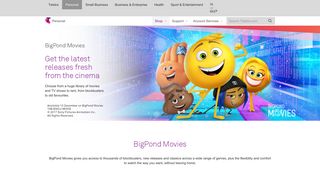 BigPond Movies - Telstra Entertainment