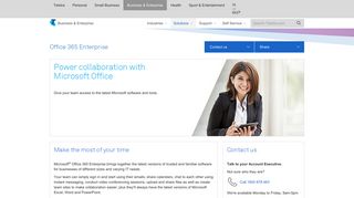 Office 365 Enterprise - Collaboration with Microsoft Office - Telstra