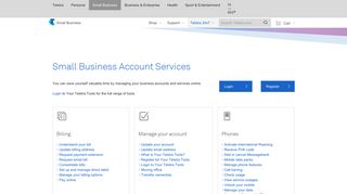 Telstra Business - Self Service Tools - Your Telstra Tools