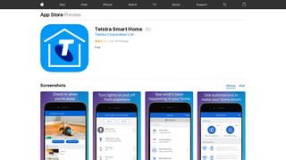 Telstra Smart Home on the App Store - iTunes - Apple