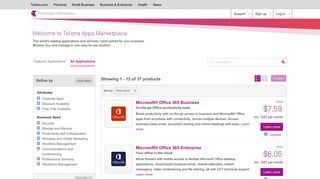 Applications - Telstra Apps Marketplace