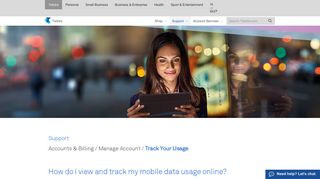 Telstra - How do I view and track your mobile data usage online ...