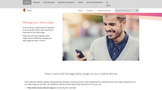 Manage your data usage - Telstra