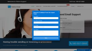 Telstra Bigpond Email Customer Support - 180-027-0860