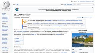 TÉLUQ University - Wikipedia