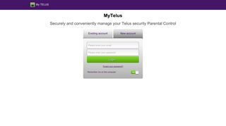 Login to your TELUS Account