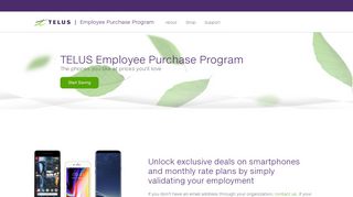 TELUS EPP | Exclusive deals for you and your family