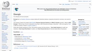 Emergis - Wikipedia
