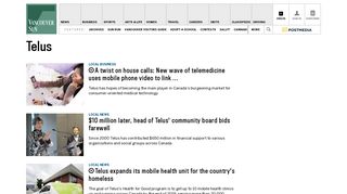 Telus News, Articles & Images | Vancouver Sun