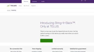 Mobility - Best wireless carrier for customer service | TELUS