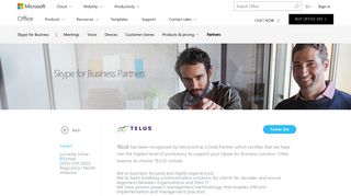 Skype for Business - Partners - TELUS
