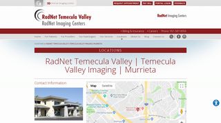 Temecula Valley Imaging | Murrieta | CA | RadNet Temecula Valley