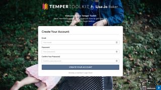 member? Login - Temper Toolkit