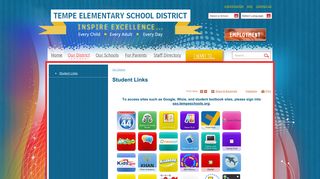 Student Links | Tempe Elementary School District No3