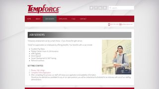 Job Seekers » TempForce Gainesville